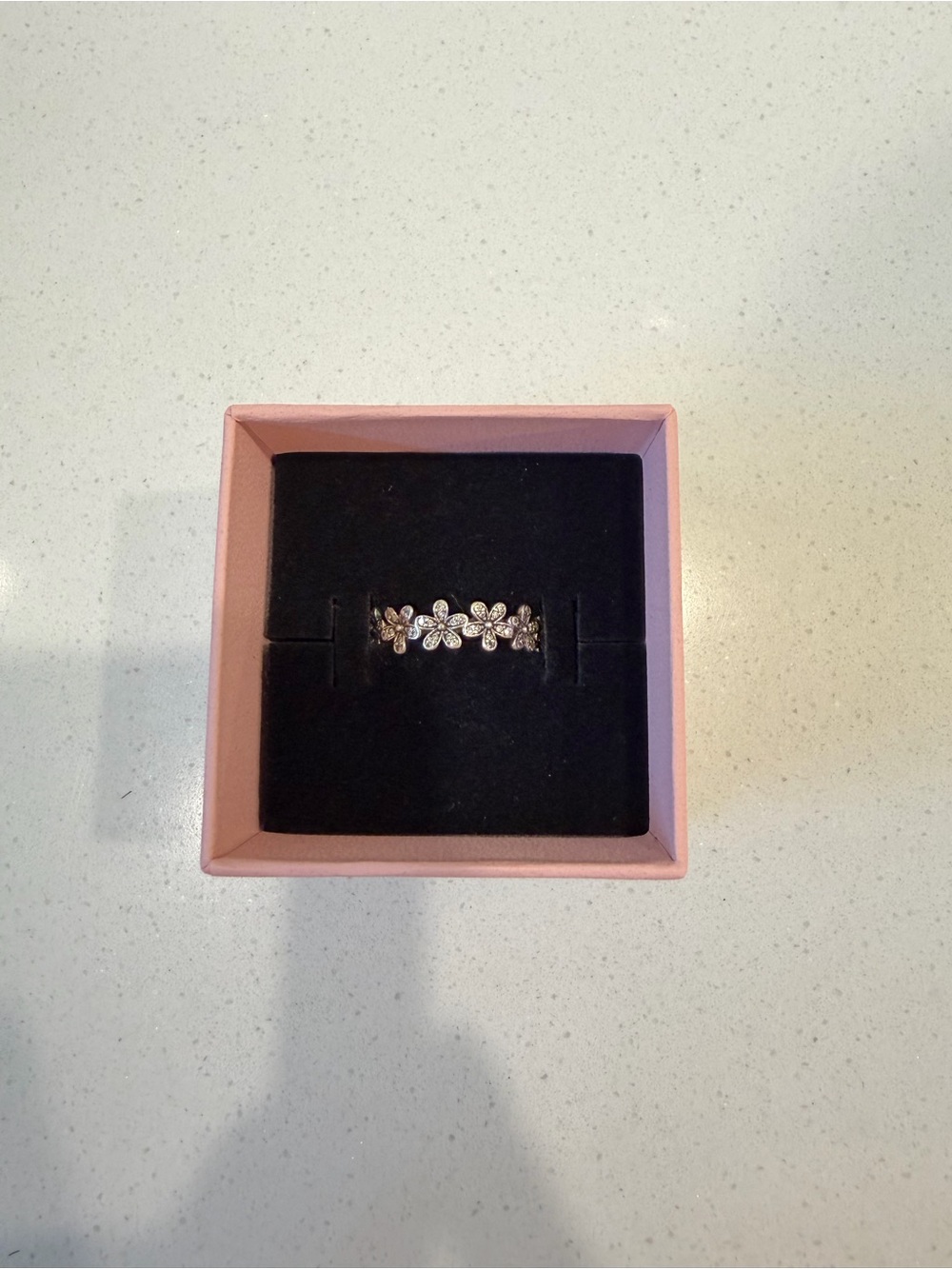Pandora Daisy Flower Ring | US 7